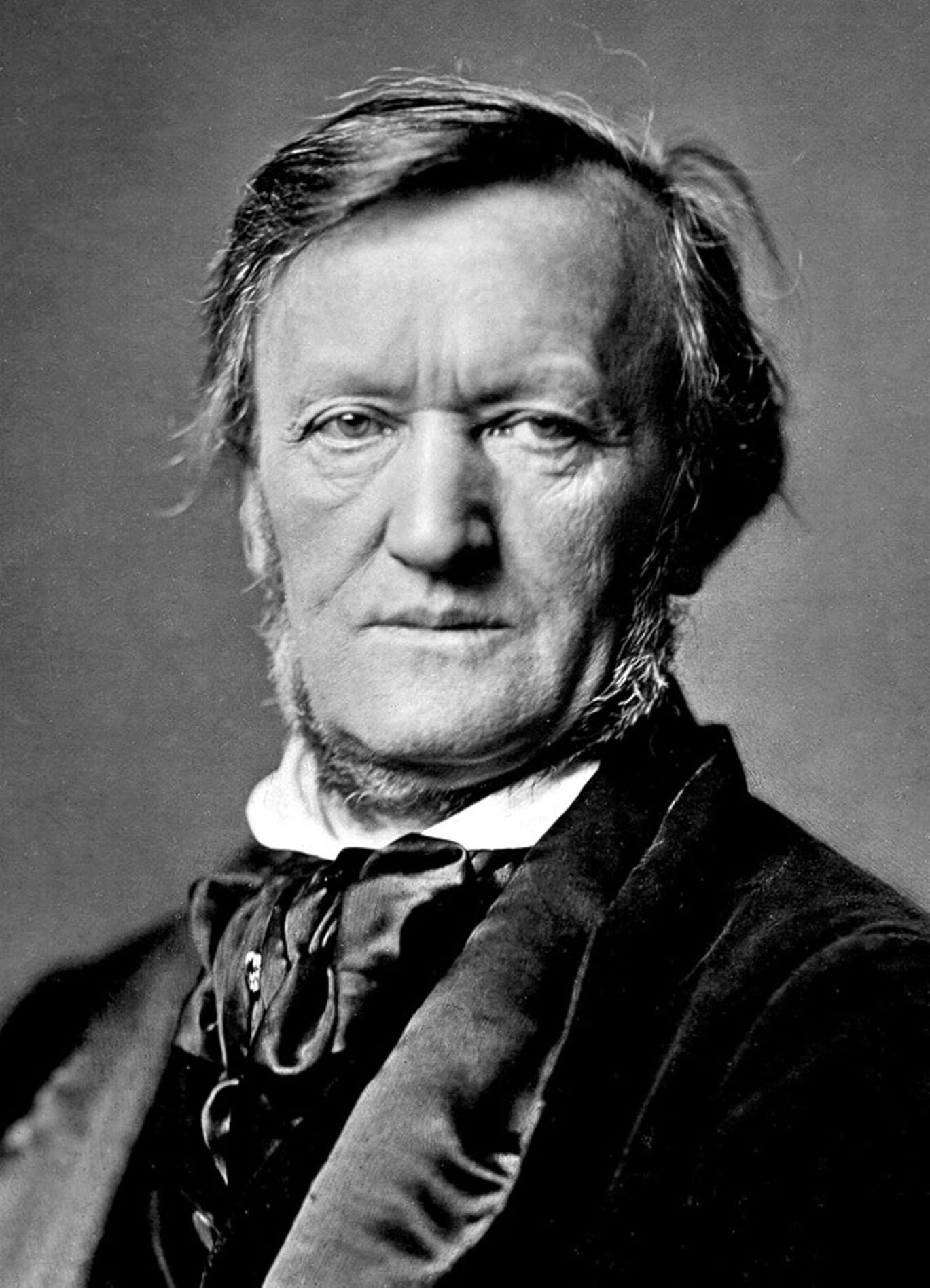 Fotografisches Porträt von Richard Wagner